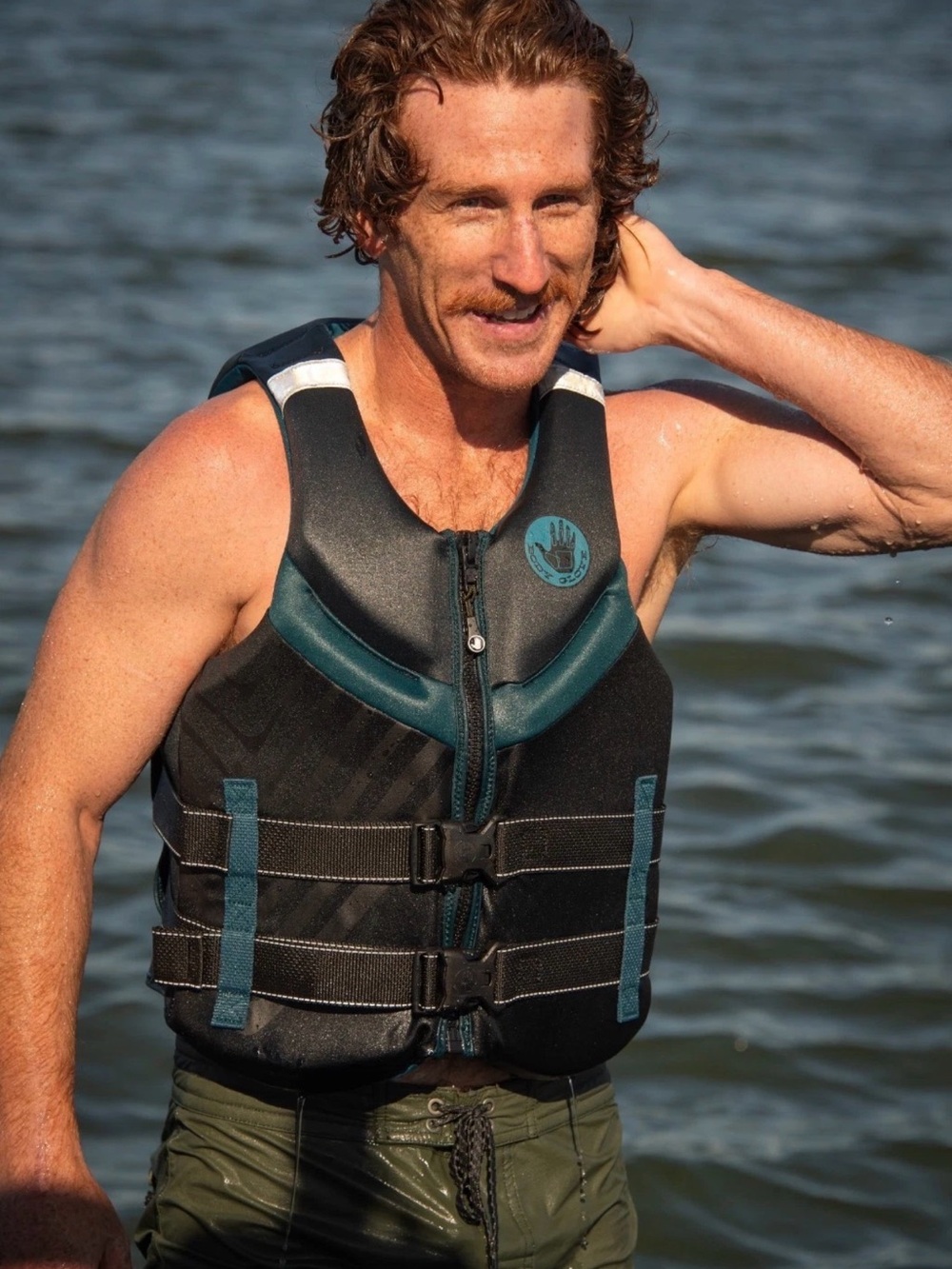Body Glove Adults ' Swim Vest in Teal and Black S/M